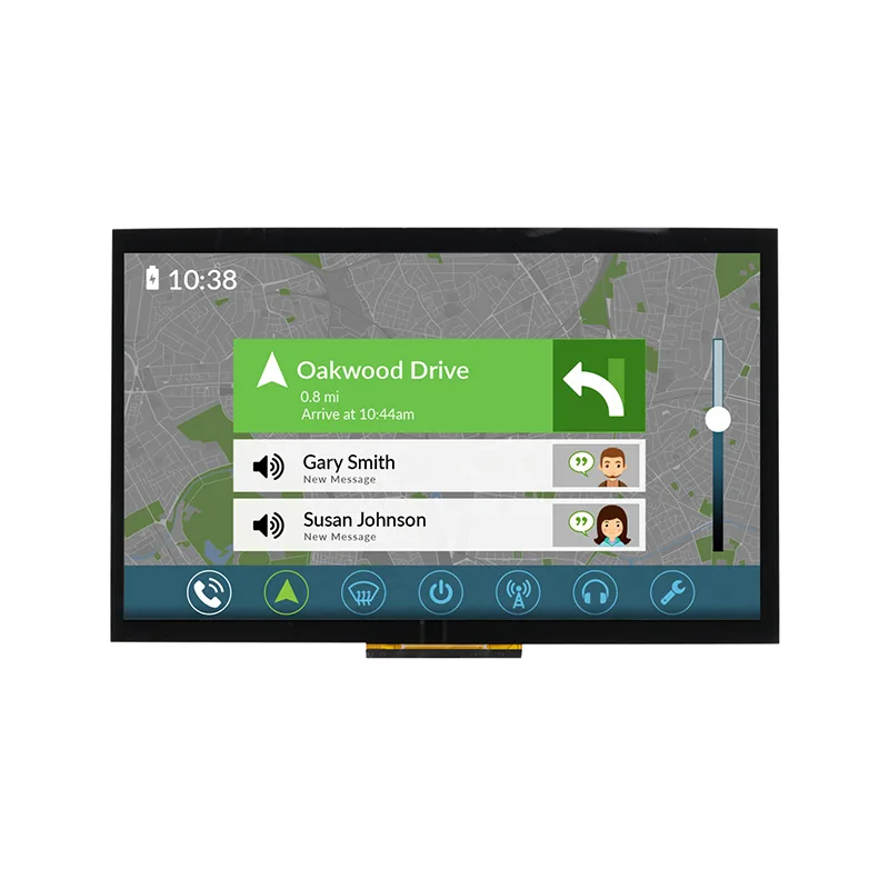 10.1 'Сунлигхт-читљиви ТФТ капацитивни модул за екран осетљив на додир 10.1 'Сунлигхт-читљиви ТФТ капацитивни модул за екран осетљив на додир